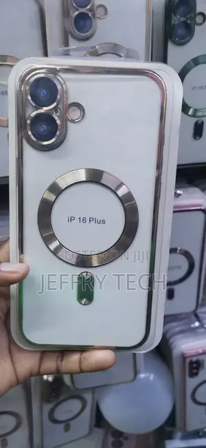 Clear MagSafe Protective Phone Case Designed for the iPhone 16.