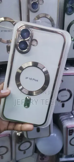 Clear MagSafe Protective Phone Case Designed for the iPhone 16.