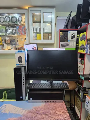 Desktop Computer HP EliteOne 800 G6 8GB Intel Core i7 SSD 256GB