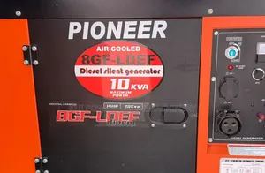 Pioneer 10KVA Silent Generator / 10Kva Diesel Silent Generator