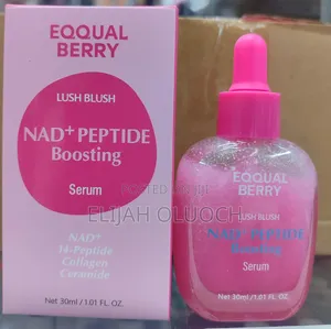 Eqqualberry Lush Blush NAD+ Peptide Boosting Serum