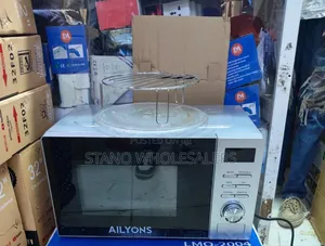 Silver Ailyons Digital Microwave
