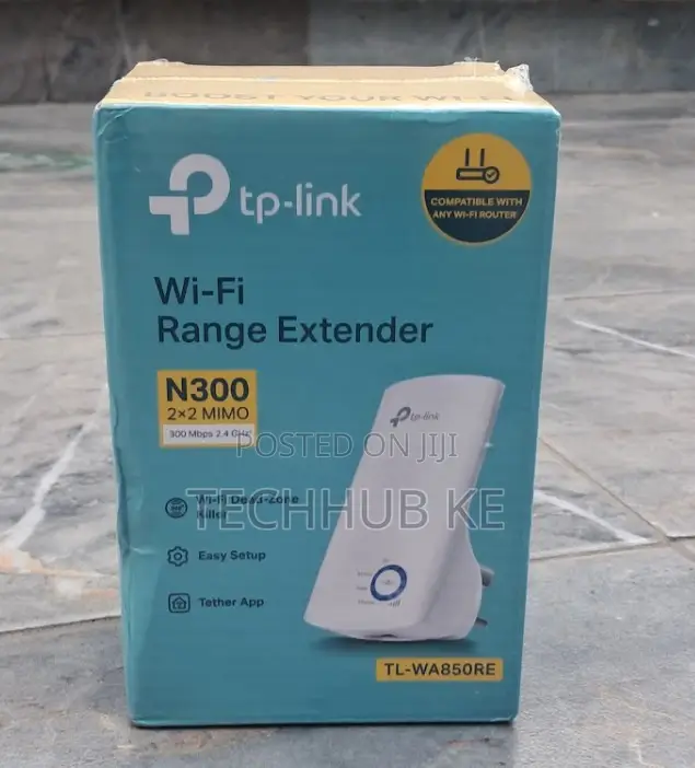 TP-Link TL-WA850RE N300 WiFi Range Extender – Boost Wireless Signal