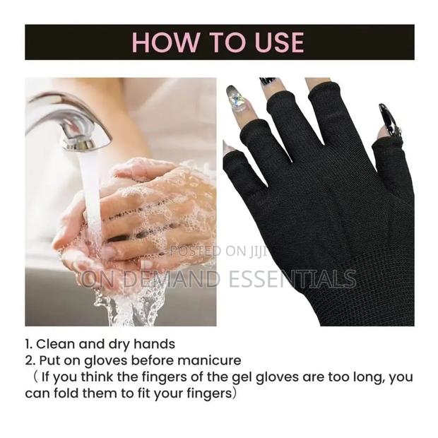 2pcs Anti Uv Rays Protect Gloves - thumbnail 6