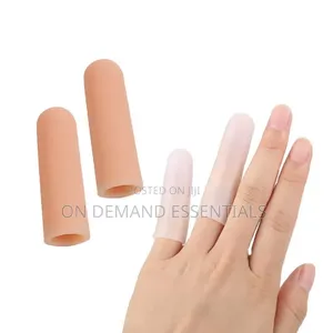 Silicone Anti-Slip Finger Cover Toe Tube Finger Protector Sleeve