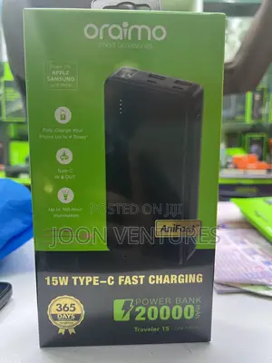 Traveler 15 (OPB-1201P) 20,000mah Portable Power Bank