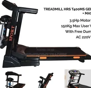 Auto Incline Treadmill With Massage Belt – Foldable Home Gym Equipment