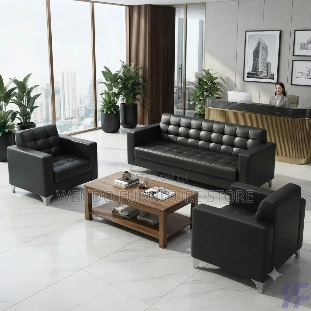 Office Sofa; Five Seaters Executive Props Sofa Set