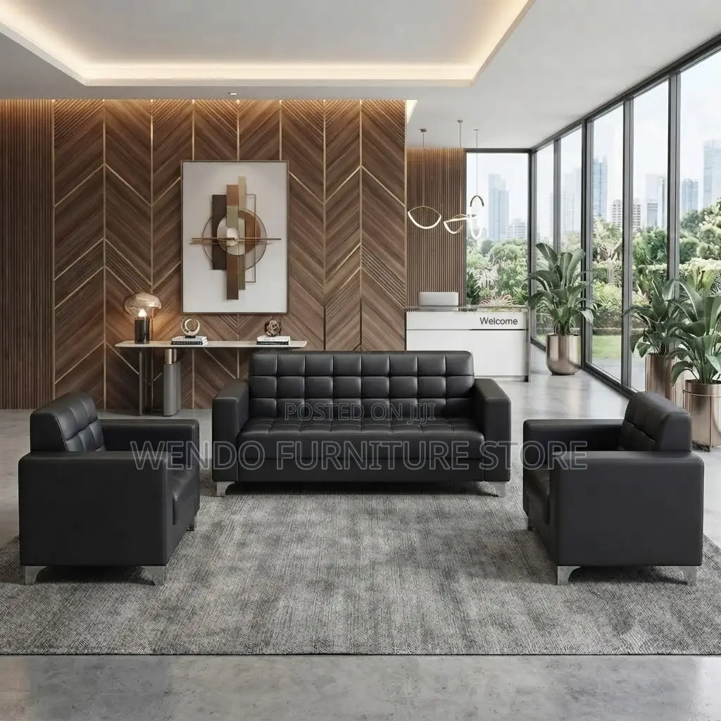 Office Sofa; Five Seaters Executive Props Sofa Set