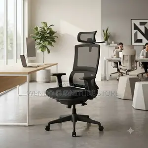 Office Chairs; Black High Back Orthopedic Purposes Chairs