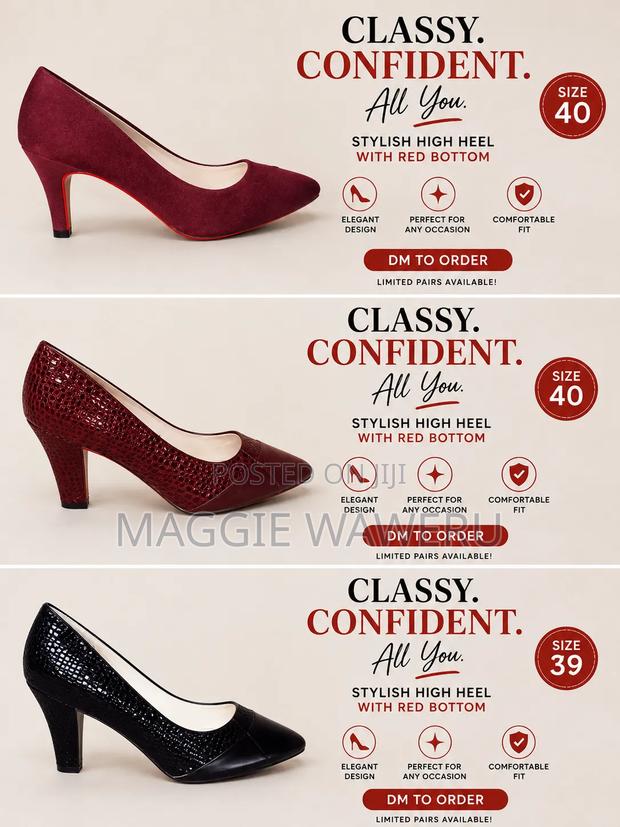 Classy Confident Heels - main view