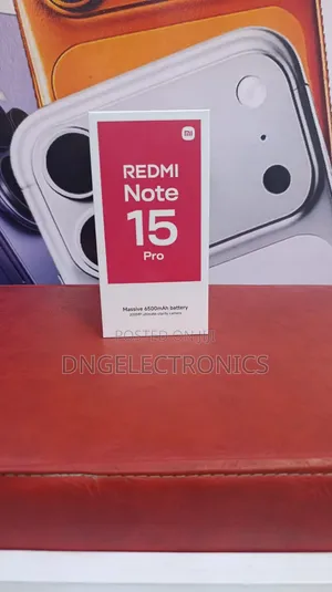 New Xiaomi Redmi Note 15 Pro 256 GB Black