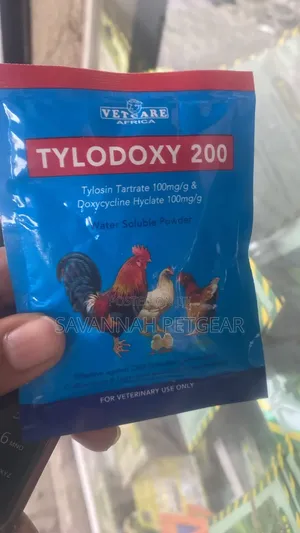 Tylodoxy 200 Water-Soluble Powder Antibiotic for Veterinary on Poultry