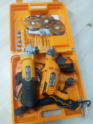 COOFIX CF-ECK001 2-in-1 Power Tool Combo Kit - Drill + Angle Gr 20pcs