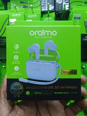 Oraimo SpaceBuds Lite 2 50 Hours Long Playtime Bluetooth Earbuds