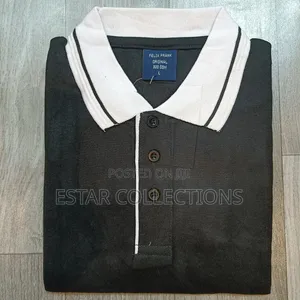 Classic Two-Tone Polo T-Shirt