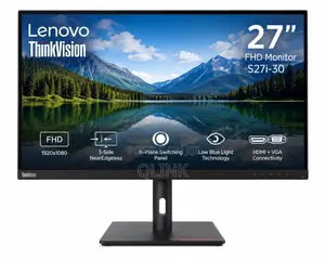 "Lenovo ThinkVision S27i-30 27"" FHD Monitor