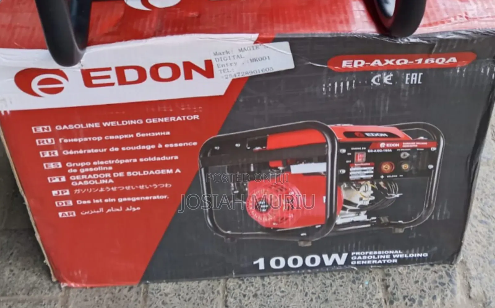 Edon 1000w Welding Generator