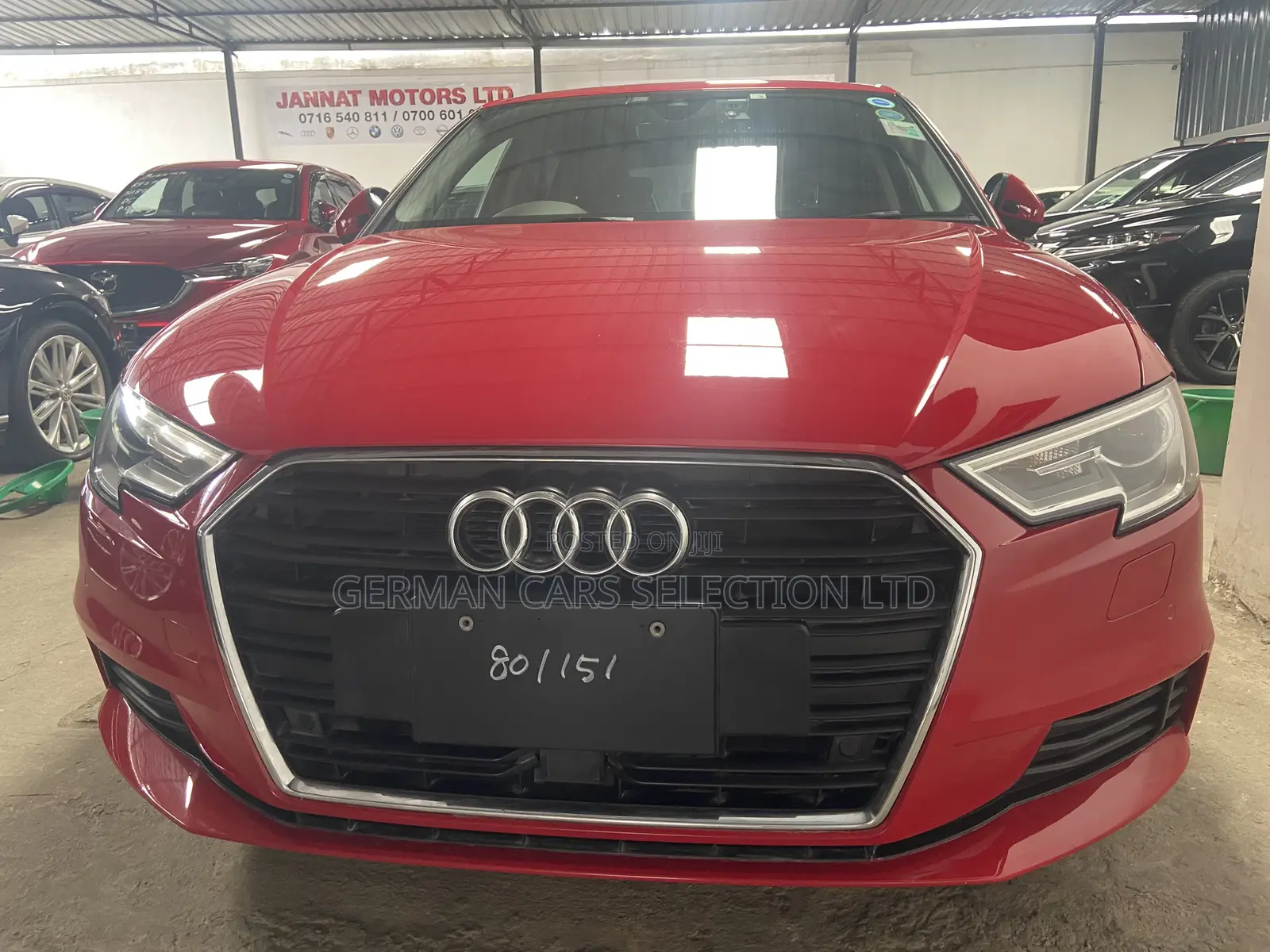 Audi A3 2018 Red