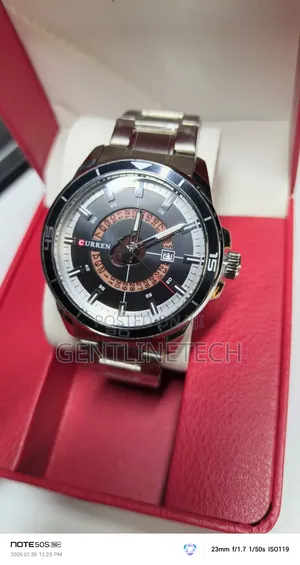 Curren 8359 Black Fashion Quartz Watch