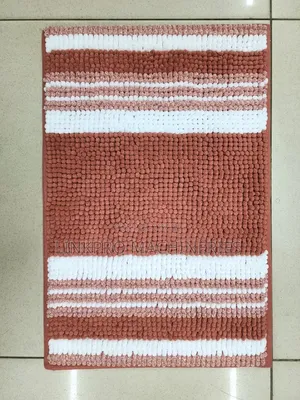 Brown Striped White Sausage Door Mat Size 40*60cm