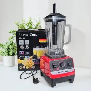 Home-Essential Silver Crest 2-in-1 Double Cup Blender Grinder