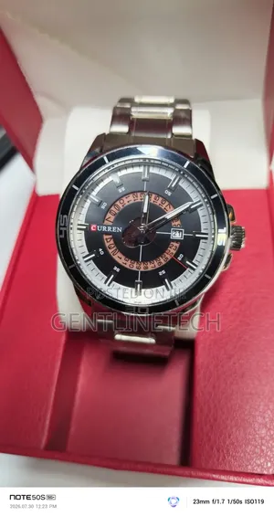 Curren 8359 Black Analog Men's Watch