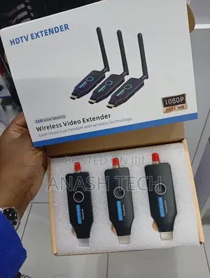 50 Meter Wireless HDMI Extender With 2 Receivers Conference Rooms
