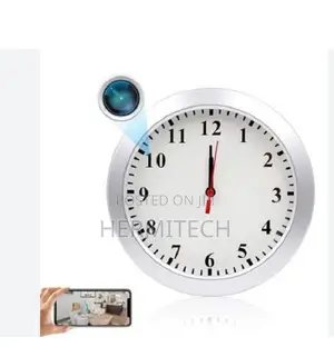 Wall Clock Camera With Phone Monitoring