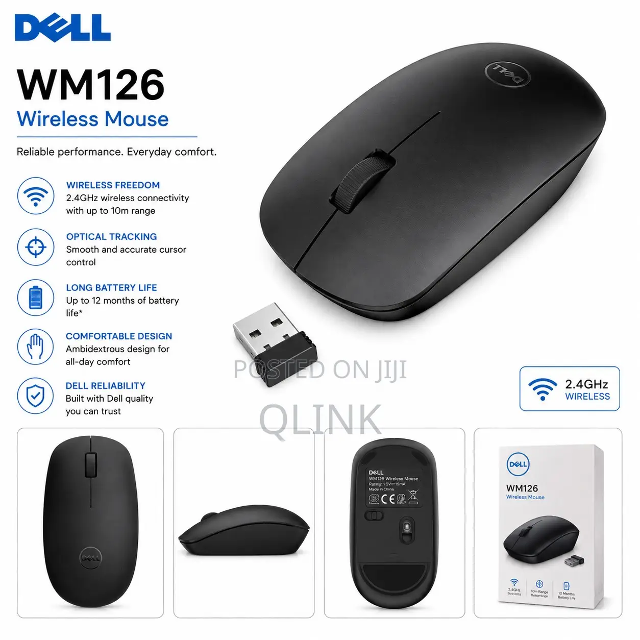 Dell Wireless Mouse - WM126