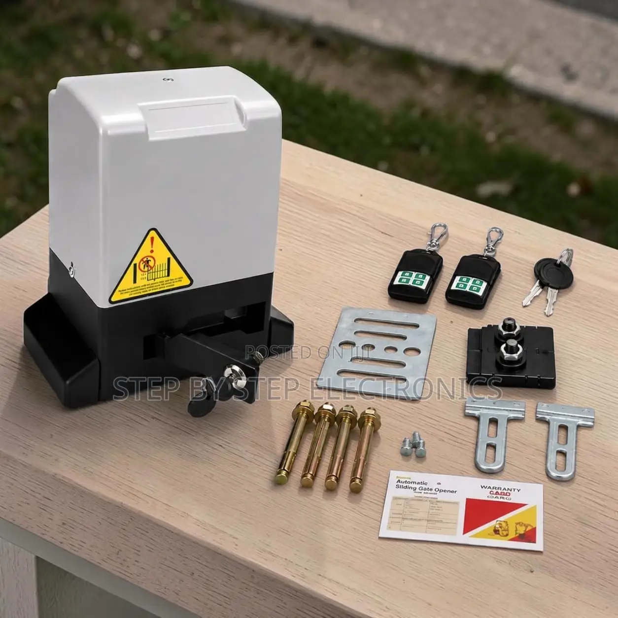 Heavy Duty Electric Sliding Gate Motor Secure Property Access