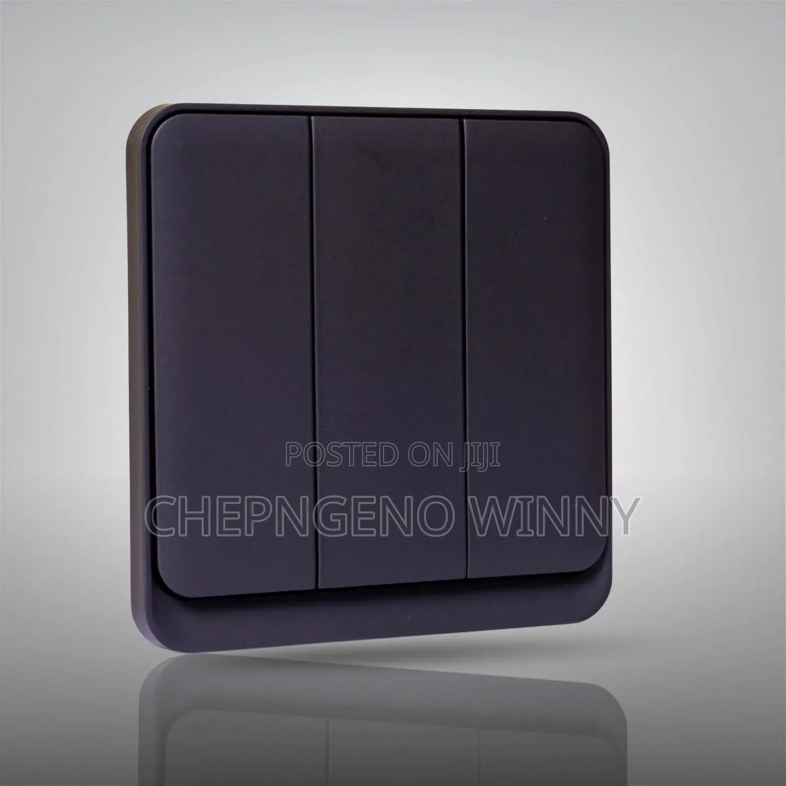 Glass 3 Gang Switch