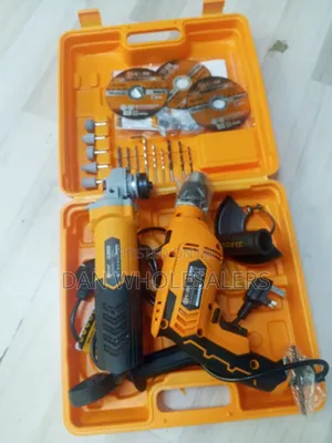 COOFIX 2-in-1 Drill and Grinder Combo Kit With Drill Bits