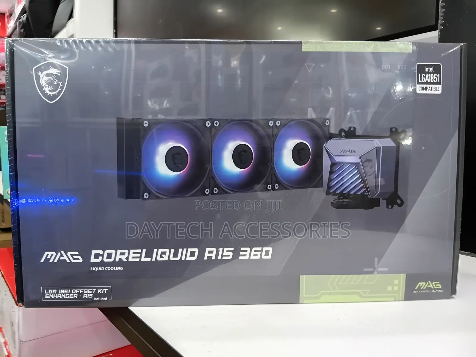 MSI MAG CORELIQUID A15 360 Desktop Liquid Cooler.