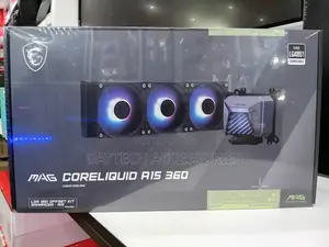 MSI MAG CORELIQUID A15 360 Desktop Liquid Cooler.