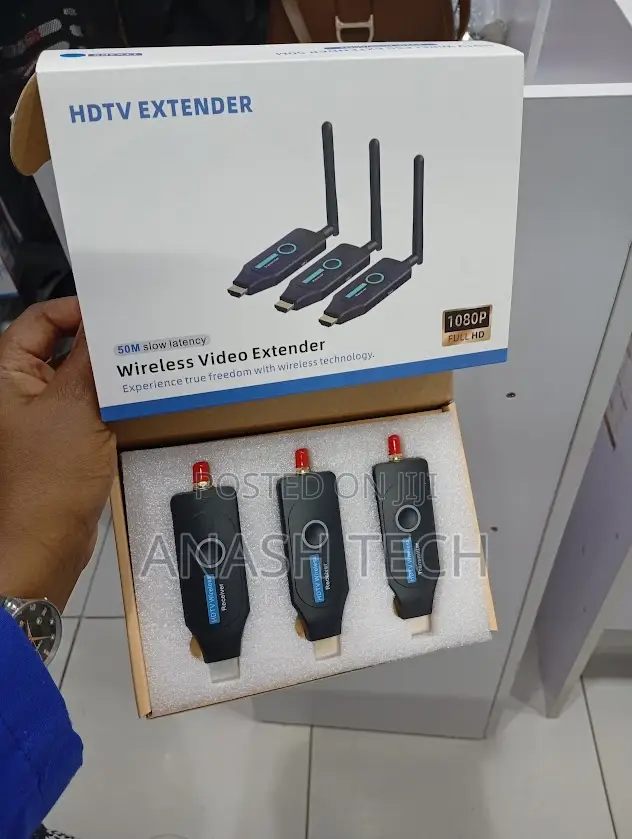 50M Wireless HDMI Display Extender With 2 Displays