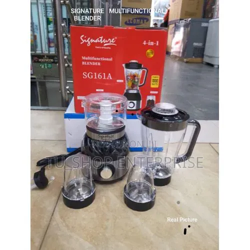 Signature 4-in-1 Blender – Multi-Function Kitchen Blender With Grinder