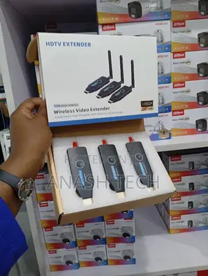 Wireless HDMI Transmitter Dual Receiver Kit – 50 Meter Range