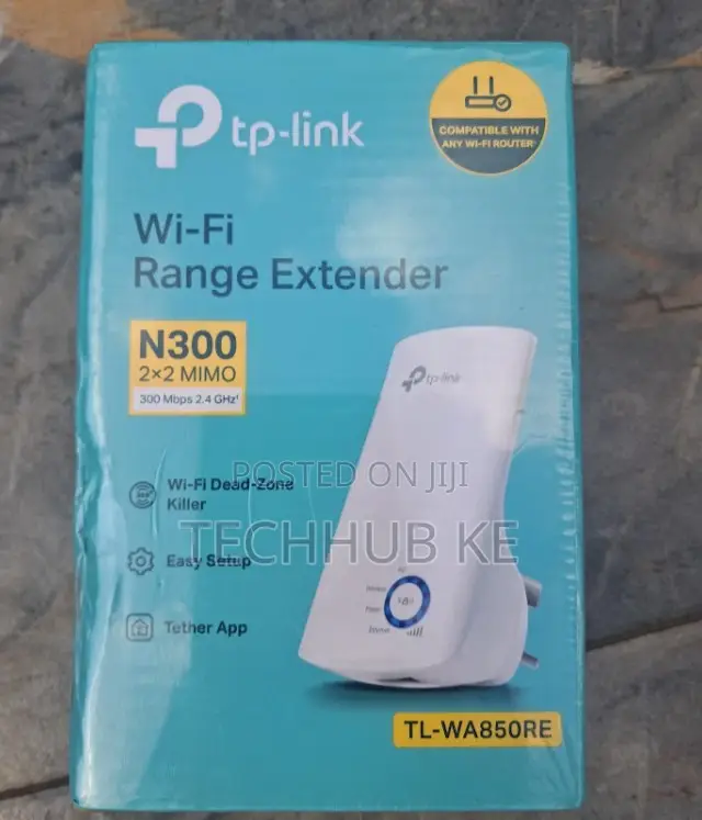 TP-Link 300Mbps Wi-Fi Range Extender (TL-WA850RE)