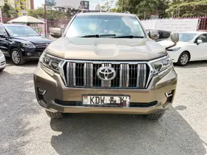 Toyota Land Cruiser Prado 2018 Burgundy