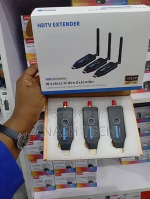 Wireless Full HD Video Extender 50M With 2 Receivers – Low Latency