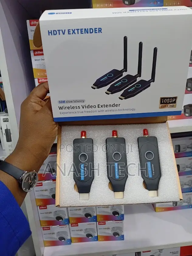 Wireless Full HD Video Extender 50M With 2 Receivers – Low Latency