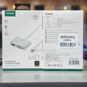 UGREEN Mini Displayport to HDMI VGA Adapter