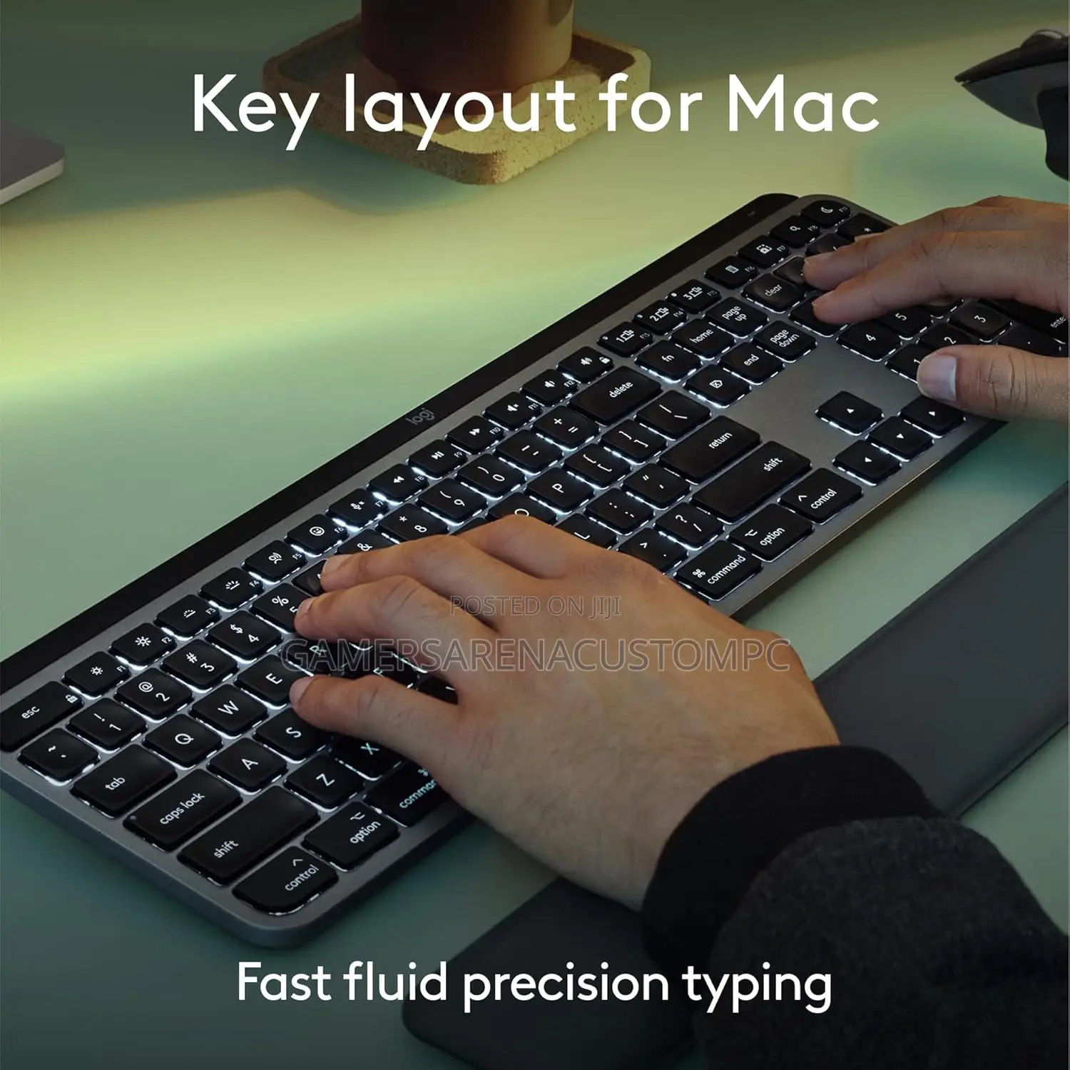 Logitech MX Keys S for Mac Bluetooth Backlit Keyboard