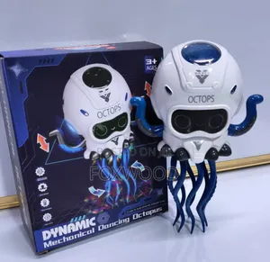 Dancing Octopus With LED Lights and Music