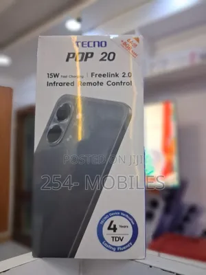 New Tecno Pop 20 64 GB Black