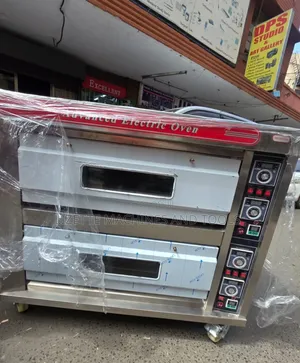 2 Deck 4 Trays Commercial Three Phase Electric Oven