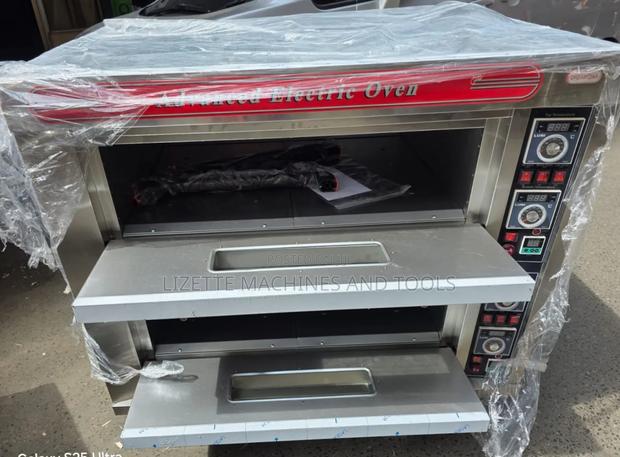 2 Deck 4 Trays Commercial Three Phase Electric Oven - thumbnail 2