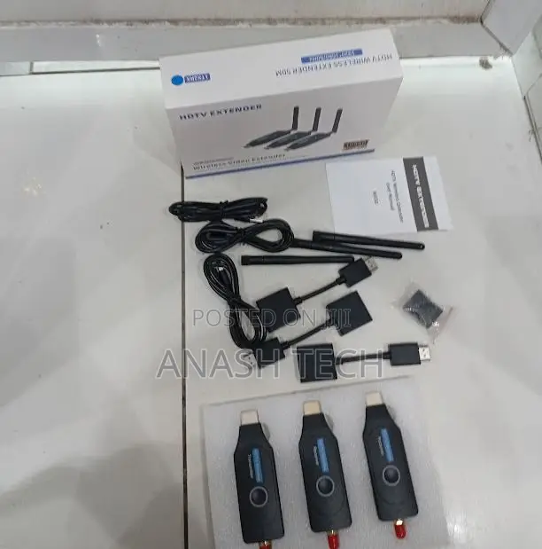 Wireless HDMI Extender 50M One Sender to Two Receivers