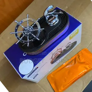 Pirate Solar-Powered Rotating Car Air Freshener With Essential Oils